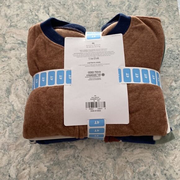 Carters  2 pack fleece pajamas - Picture 8 of 8